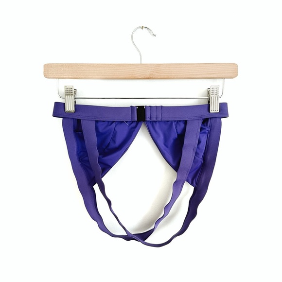 Onia ‘Alexandra’ Bikini Top Deep Royal Purple - Size Medium - Picture 5 of 7